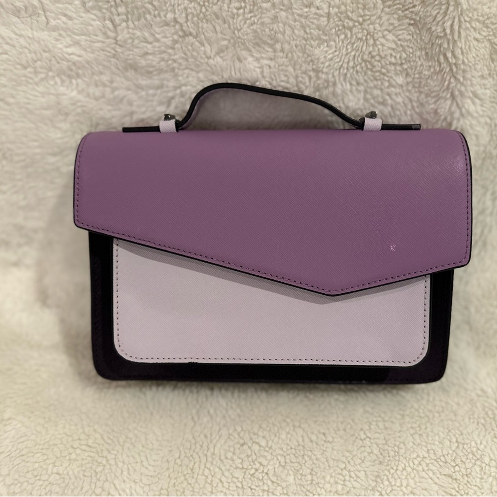 Botkier purse purple. Gently used. Comes with strap and tag.